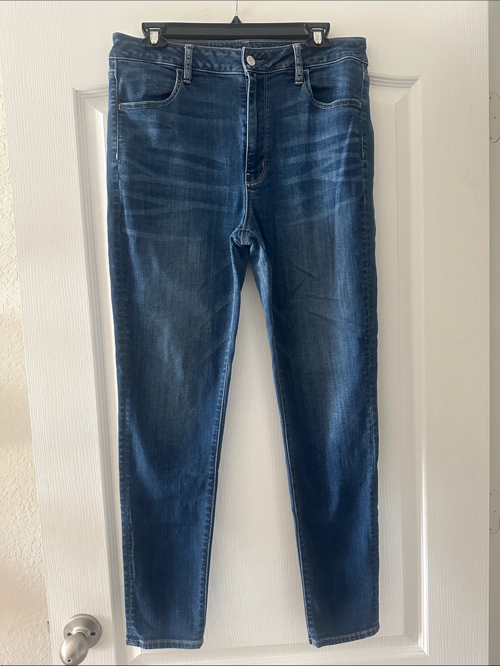 American Eagle Outfitters Dark Blue Skinny Jeans